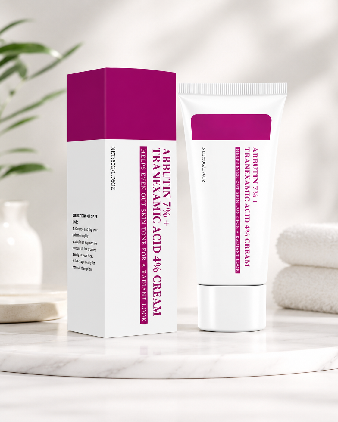 Arbutin + Tranexamic Acid Cream